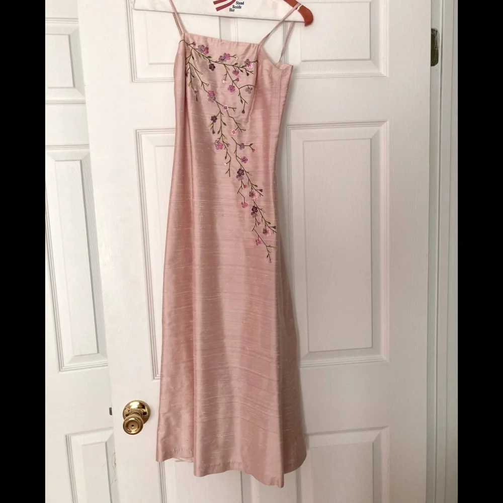 Monkey Wear Neiman Marcus silk Gown with Bolero jacket